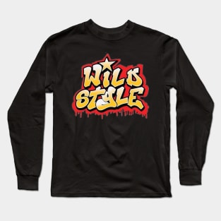 Wildstyle Graffiti Long Sleeve T-Shirt